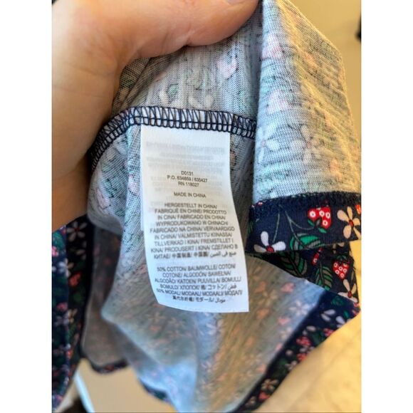 NWOT BODEN Smocked Jersey Shirt Dress, $128 Sz 8 E18 - Picture 9 of 12